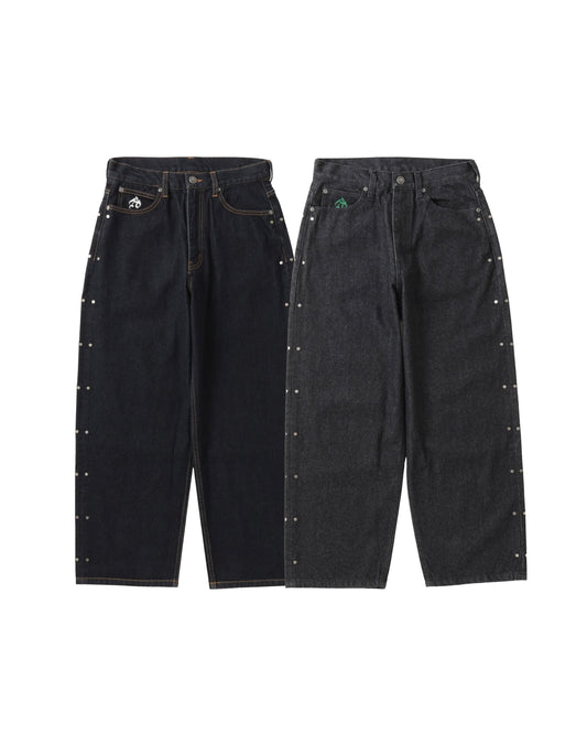 Antimid Studs Wash Denim