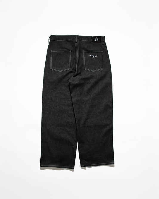 RIGID BAGGY DENIM