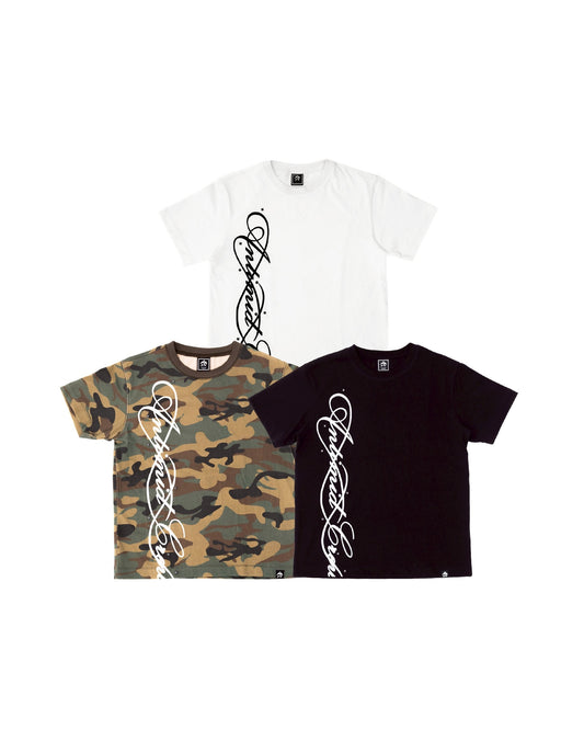 ANTIMID SCRIPT LOGO TEE