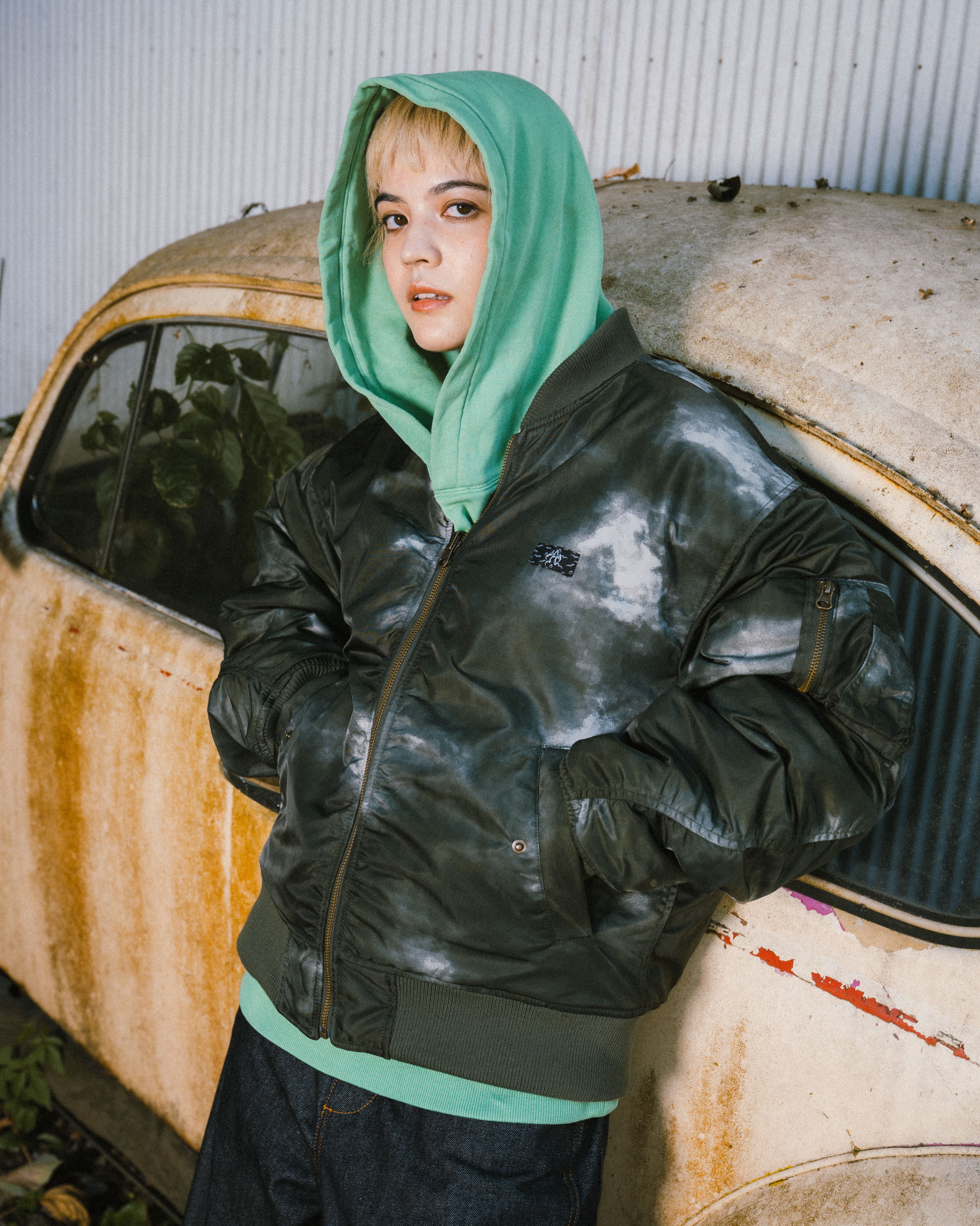 REVERSIBLE MA-1 JACKET – ANTIMID