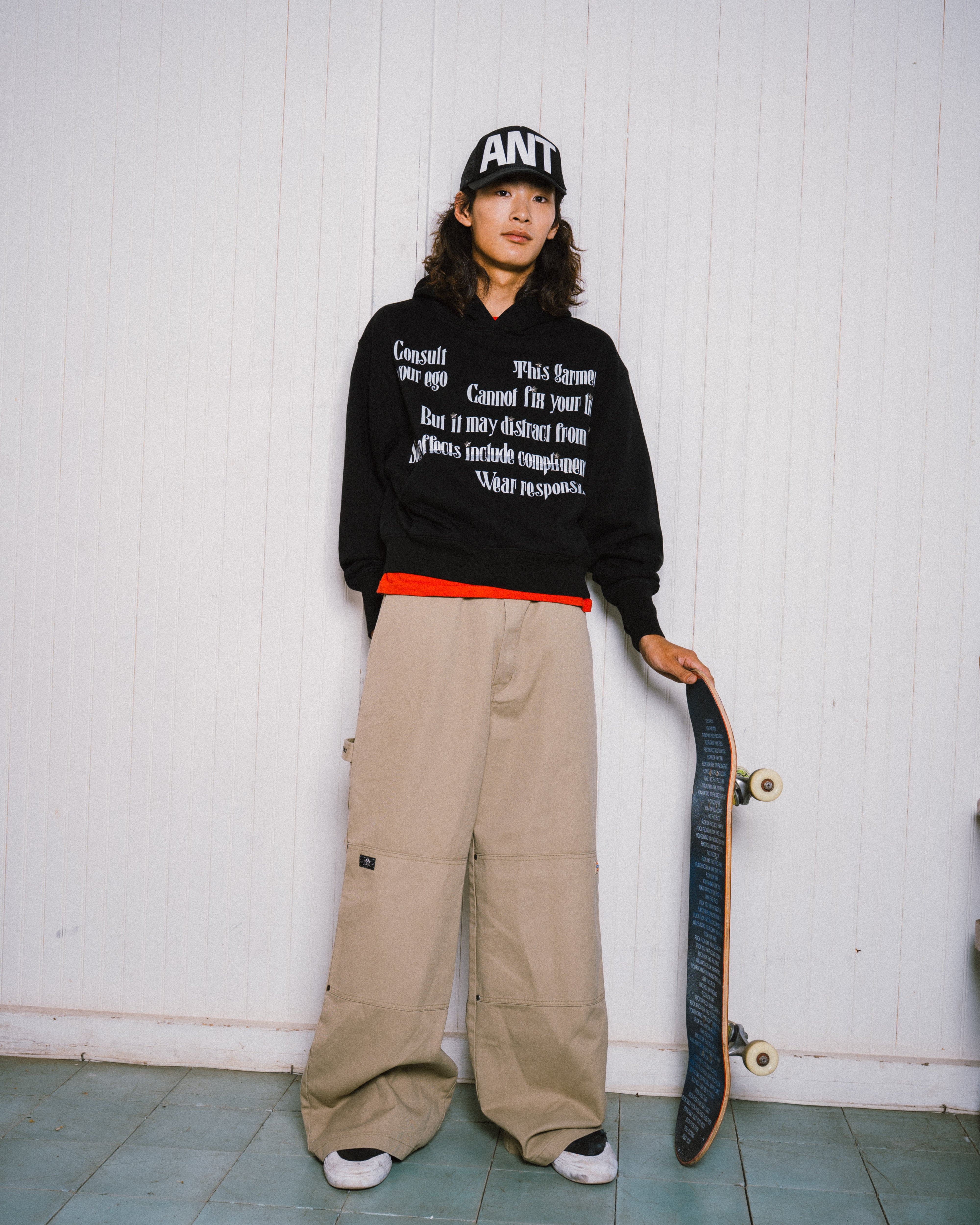 ANTIMID BIG LOGO HOODIE