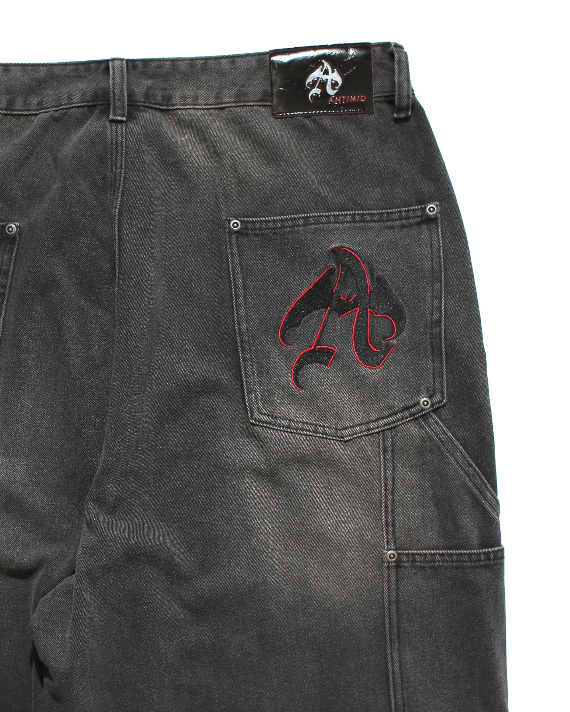 DOUBLE KNEE BAGGY DENIM – ANTIMID