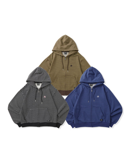 Antimid Border Zip Hoodie
