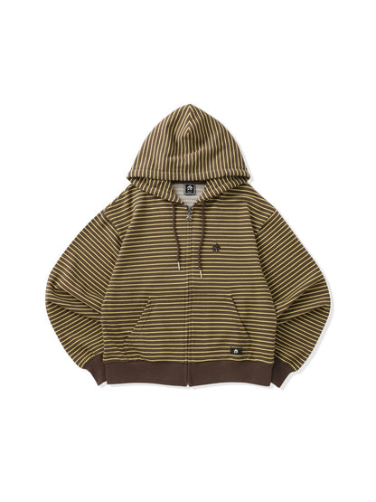 Antimid Border Zip Hoodie