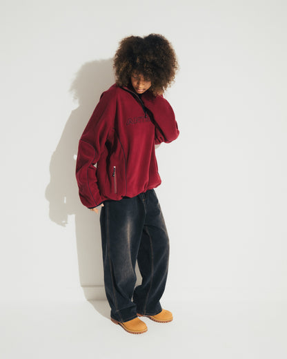 FLEECE HALF ZIP