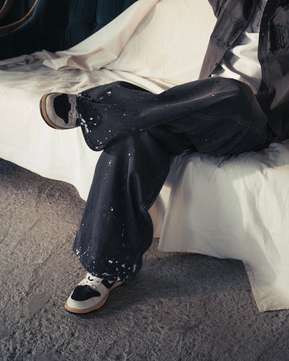 PAINT BAGGY DENIM