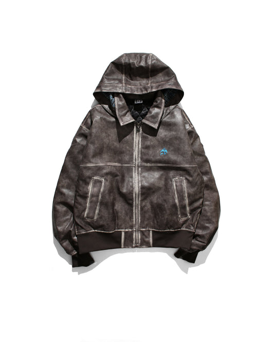 PU LEATHER JACKET