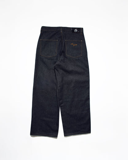 RIGID BAGGY DENIM