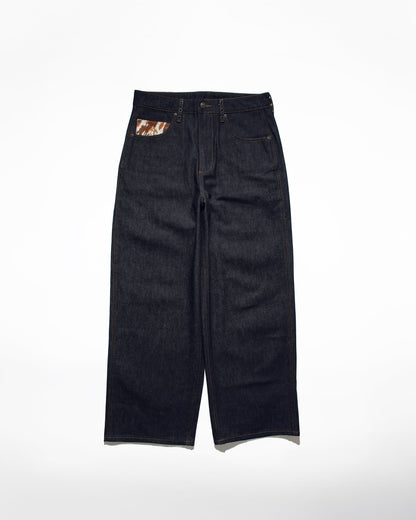 RIGID BAGGY DENIM
