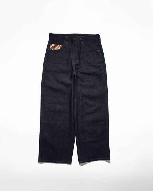 RIGID BAGGY DENIM