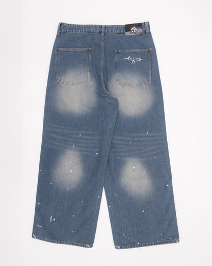PAINT BAGGY DENIM