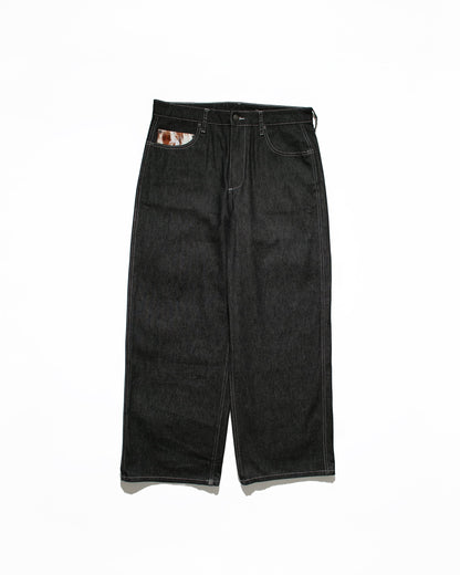 RIGID BAGGY DENIM