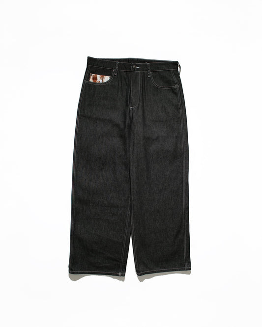 RIGID BAGGY DENIM