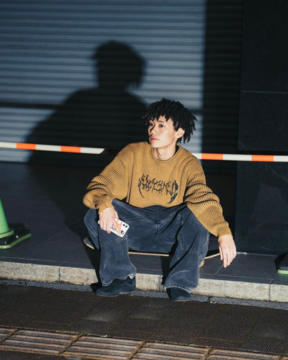 PIGMENT LOGO KNIT
