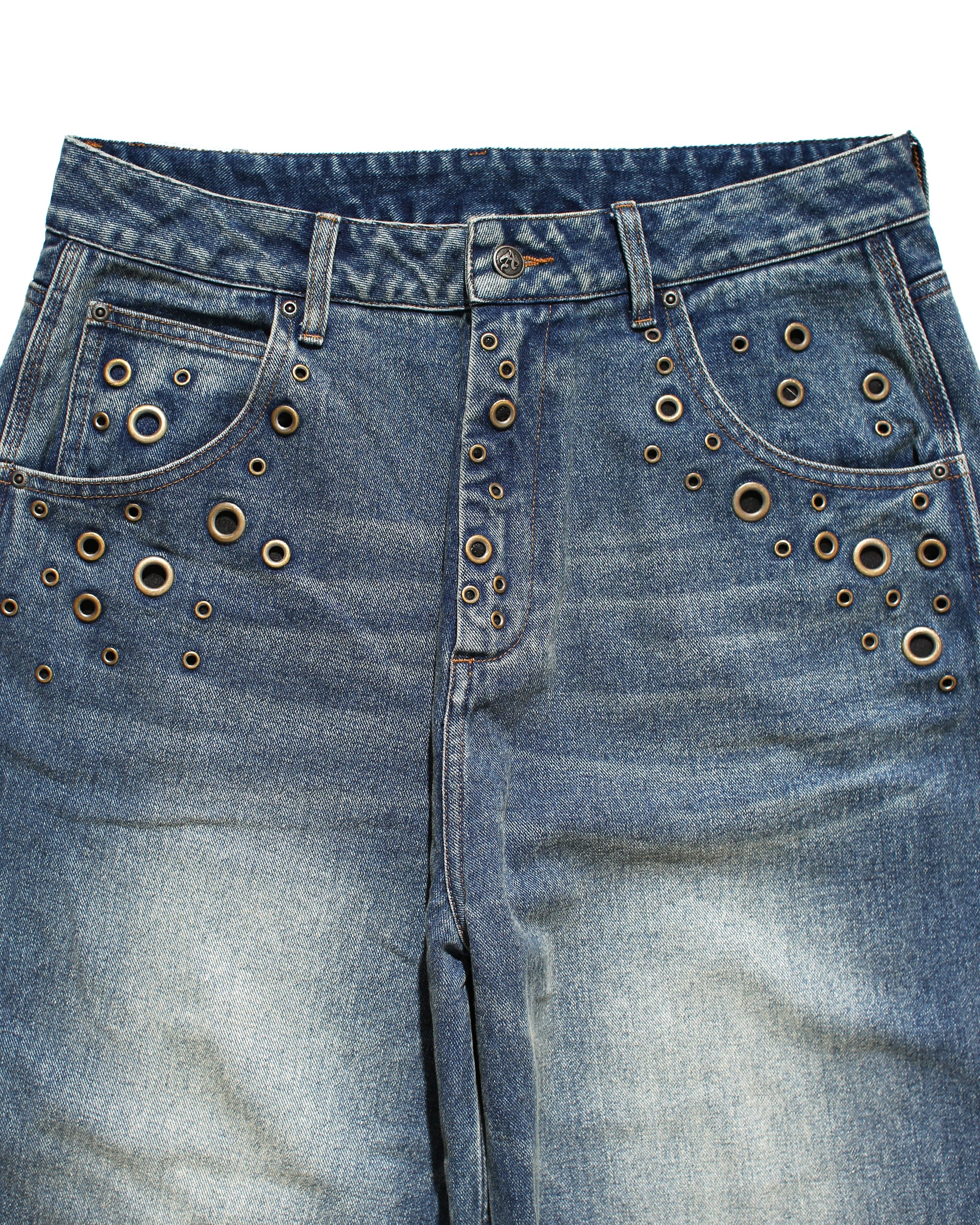 EYELET BAGGY DENIM – ANTIMID