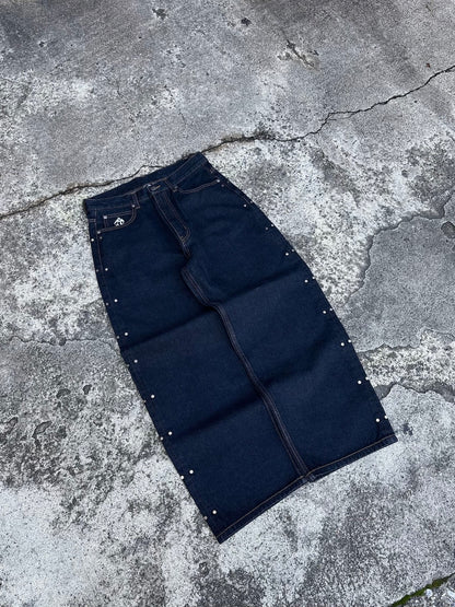 Antimid Studs Wash Denim