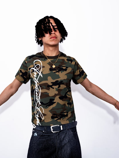 ANTIMID SCRIPT LOGO TEE