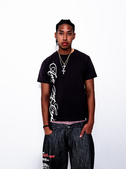 ANTIMID SCRIPT LOGO TEE