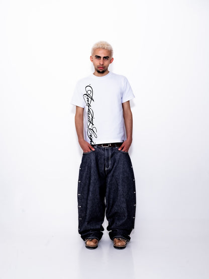 ANTIMID SCRIPT LOGO TEE