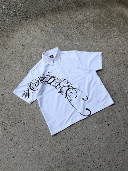 ANTIMID SCRIPT LOGO SHIRT