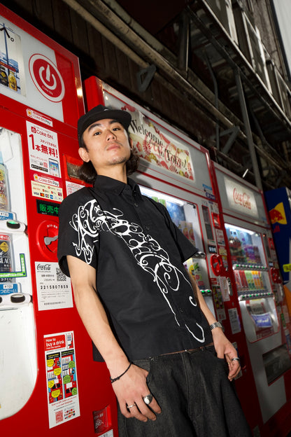 ANTIMID SCRIPT LOGO SHIRT