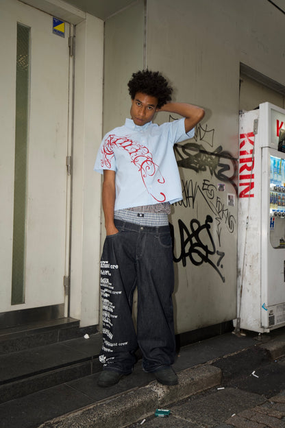 ANTIMID SCRIPT LOGO SHIRT