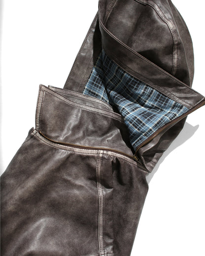 PU LEATHER JACKET