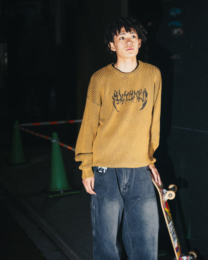 PIGMENT LOGO KNIT