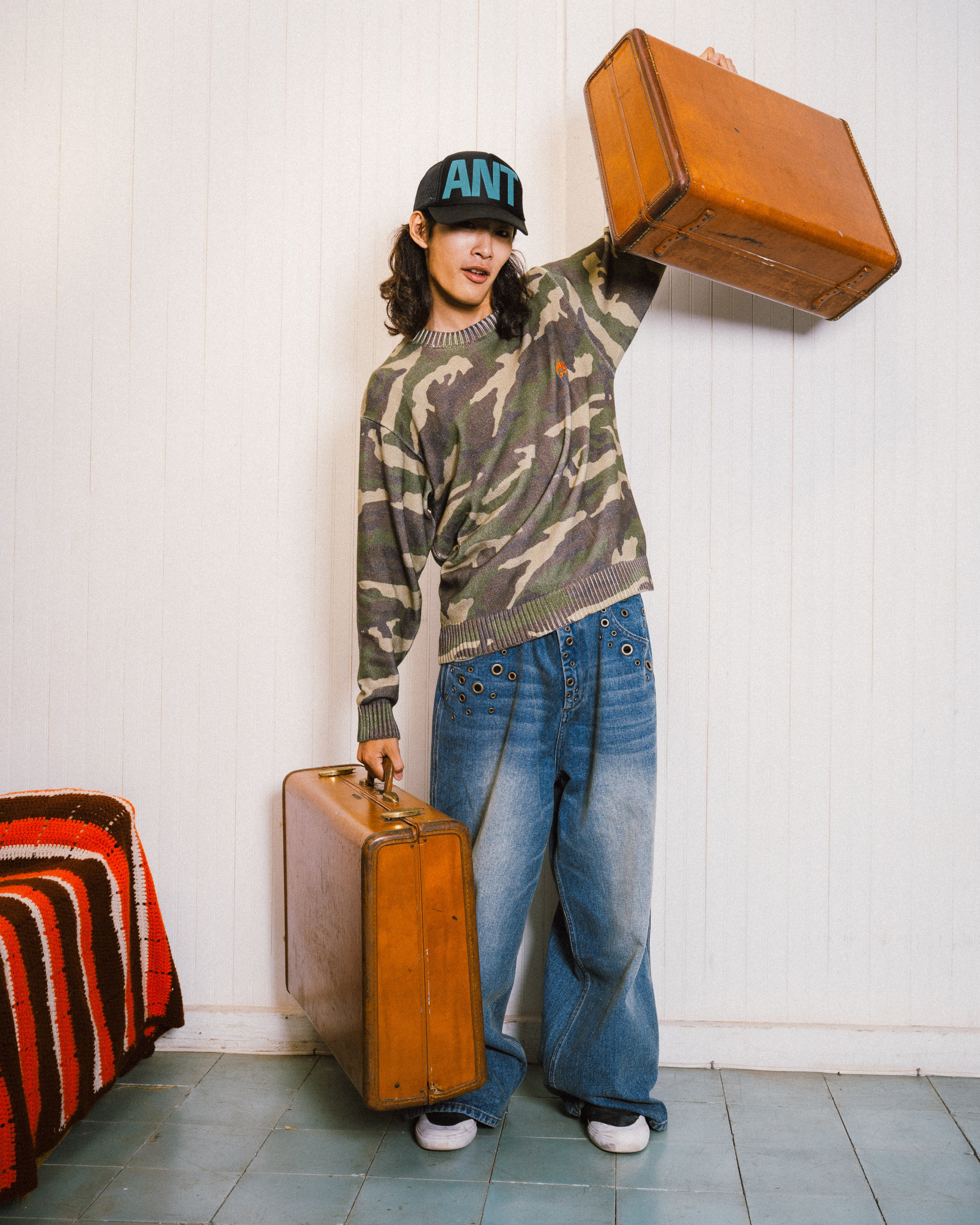 早い者勝ちantimid バギーデニム EYELET BAGGY DENIM – ANTIMID