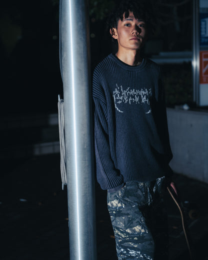 PIGMENT LOGO KNIT